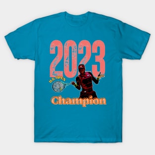 Coco Gauff 2023 U.S. Open Tennis Champion T-Shirt